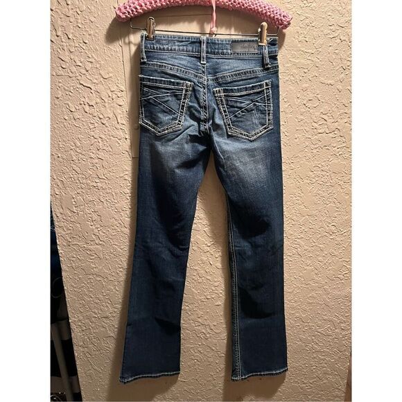 Daytrip Lynx Bootcut Jeans Woman’s Size 24R Distressed - Picture 10 of 13